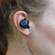 These earbuds snuggle right inside my small ears for an incredibly comfortable fit.